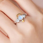 Bague en Argent Ange et Démon