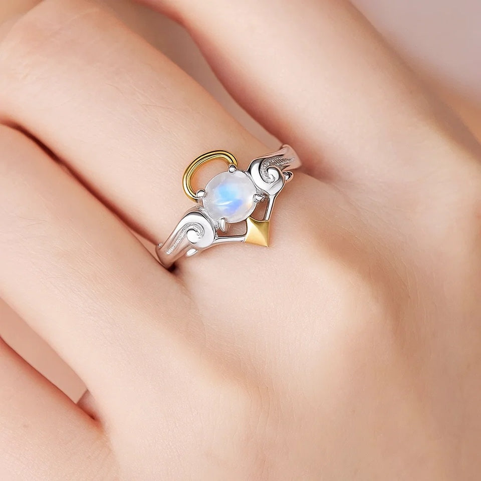 Bague en Argent Ange et Démon