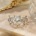 Bague en Argent Ange et Démon
