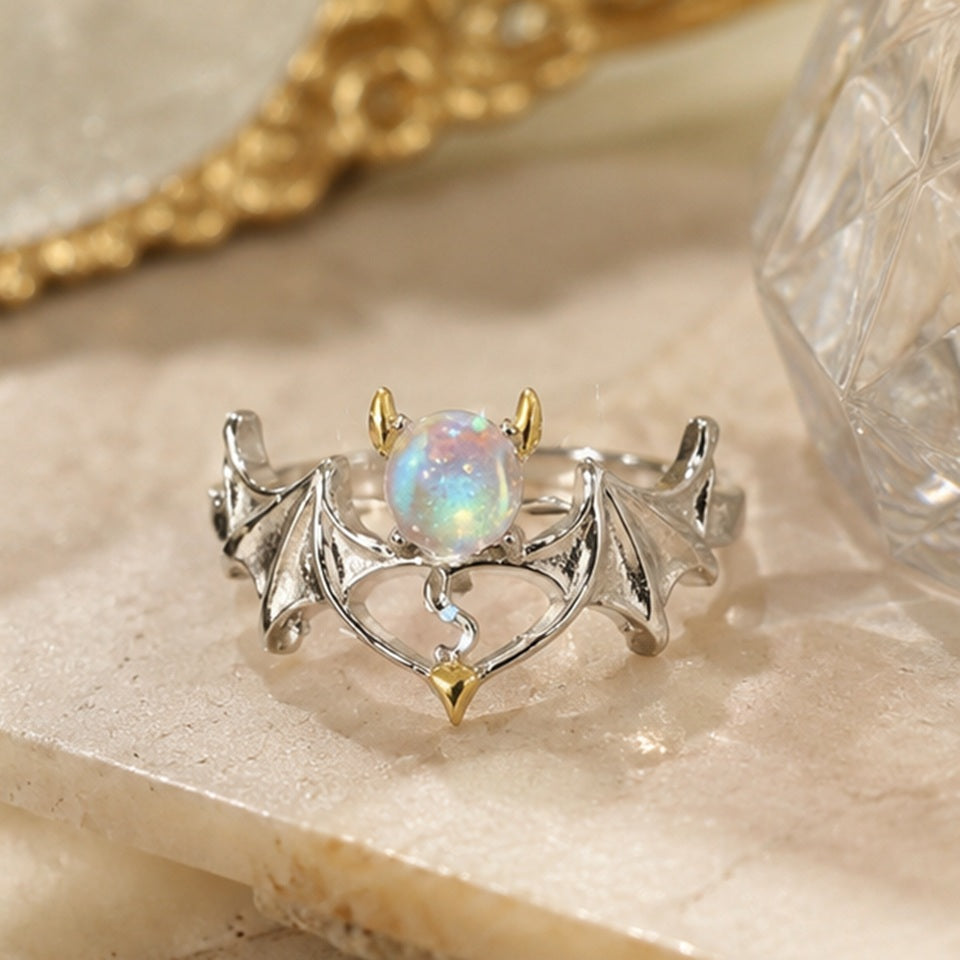 Bague en Argent Ange et Démon
