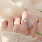 Bague Fleur de Sakura Dorée