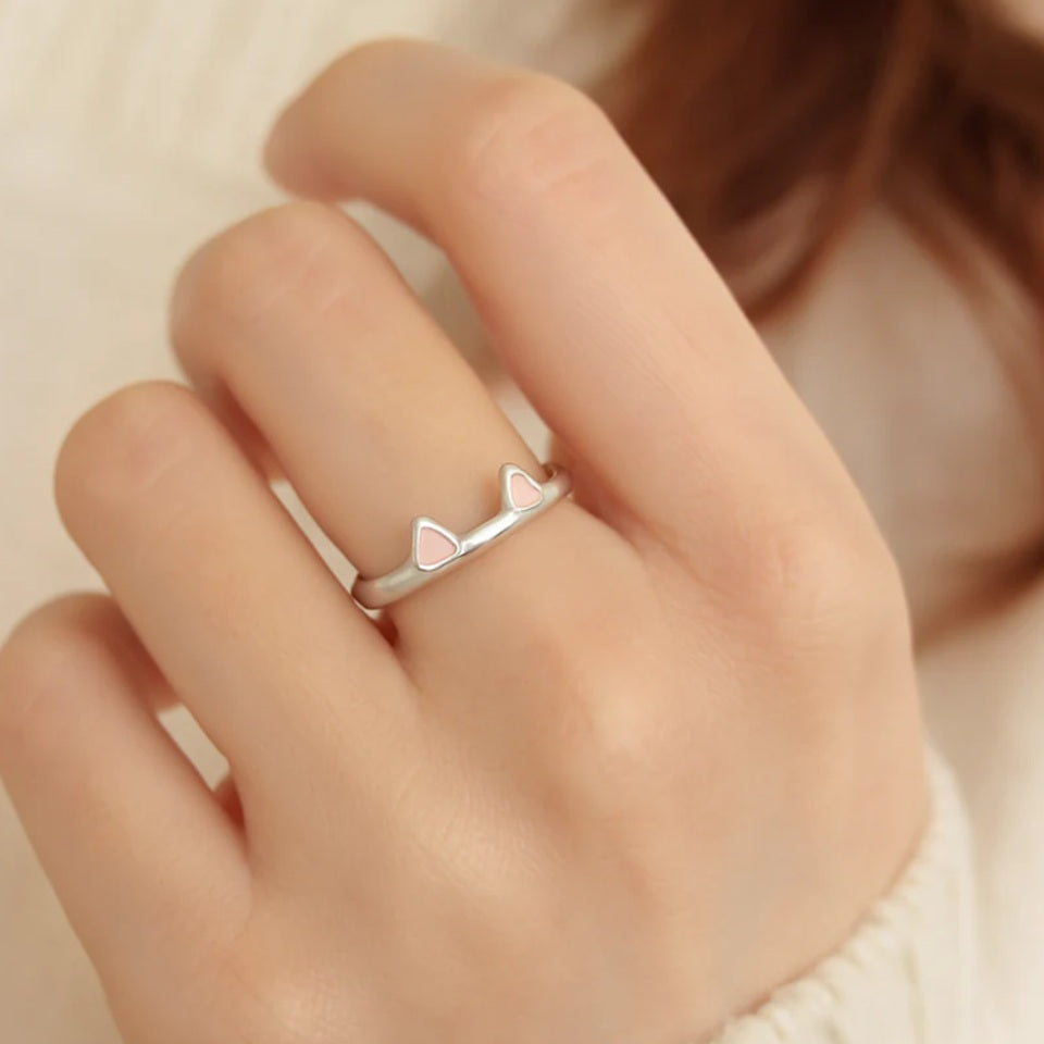 Bague en Forme de Chat