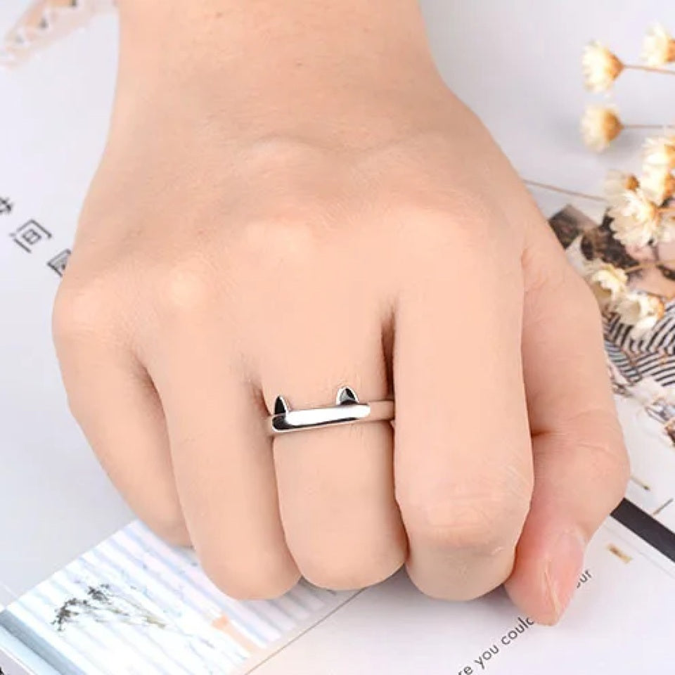 Bague en Forme de Chat