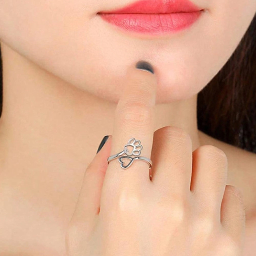 Bague Patte d'Amour Élégante