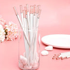 Baguettes en Plastique transparent à Fleurs de Sakura