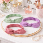 Bandeau en Tissu avec Petit Nœud.