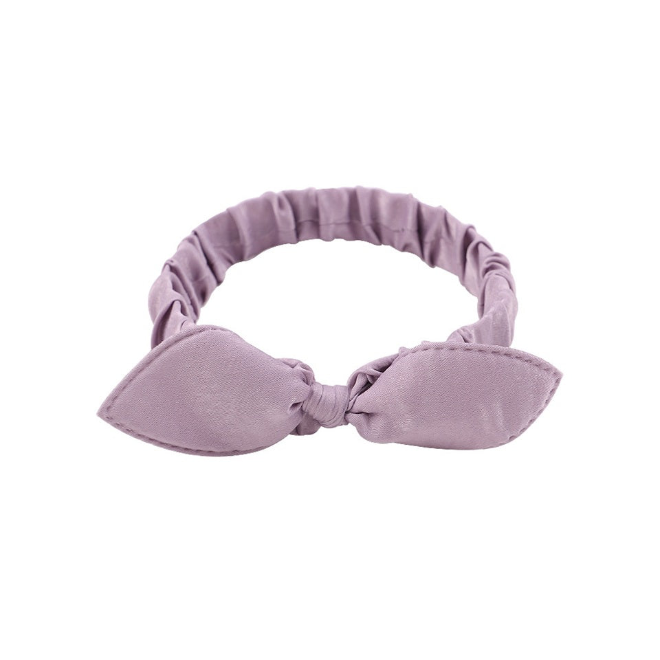 Bandeau en Tissu avec Petit Nœud.