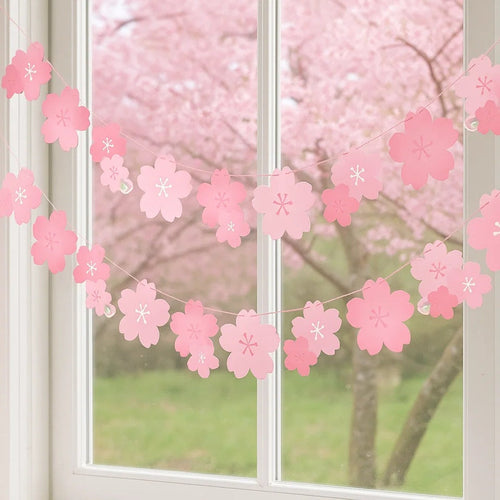 Banderole aux Fleurs de Sakura