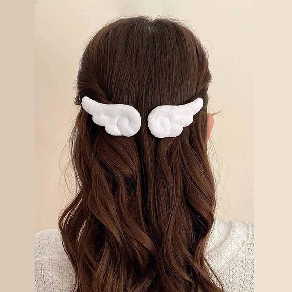 Lot de 2 Barrettes Ailes pour Cheveux