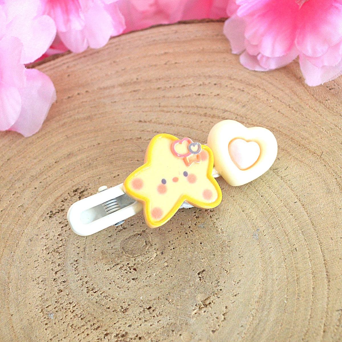 Barrettes Lapin étoilées pour Cheveux
