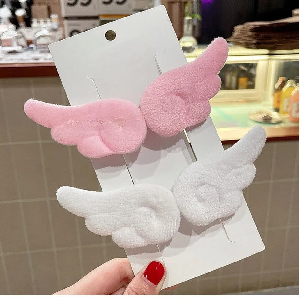 Lot de 2 Barrettes Ailes pour Cheveux