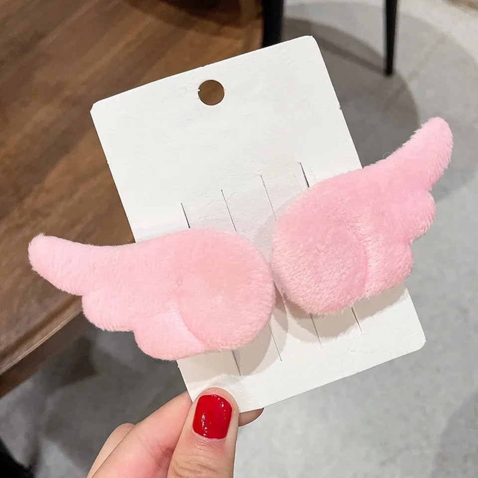 Lot de 2 Barrettes Ailes pour Cheveux