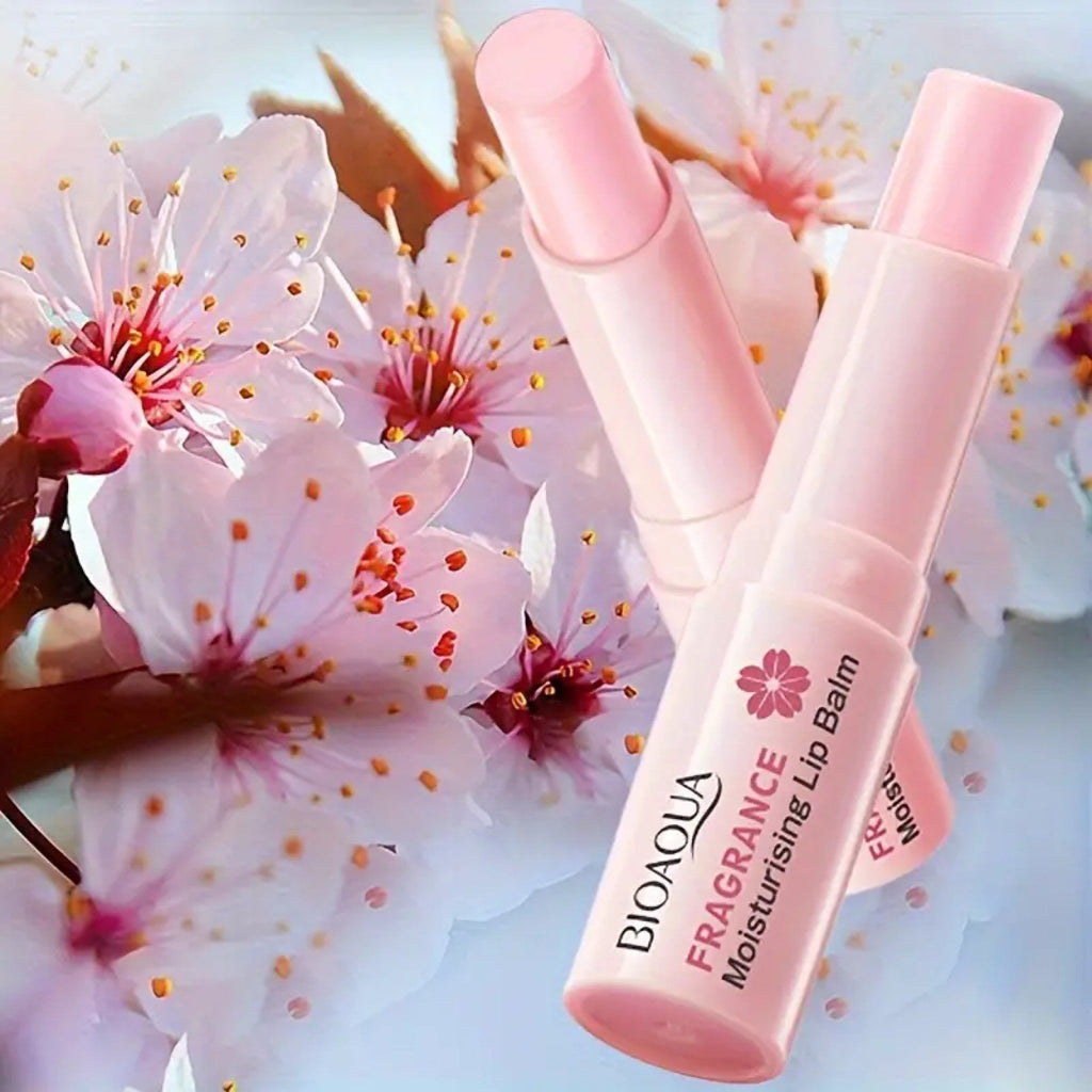 Baume à Lèvres Rose Pâle Hydratant Floral