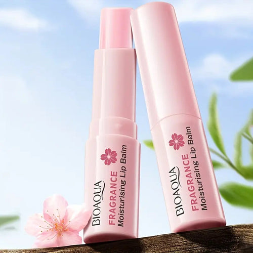 Baume à Lèvres Rose Pâle Hydratant Floral