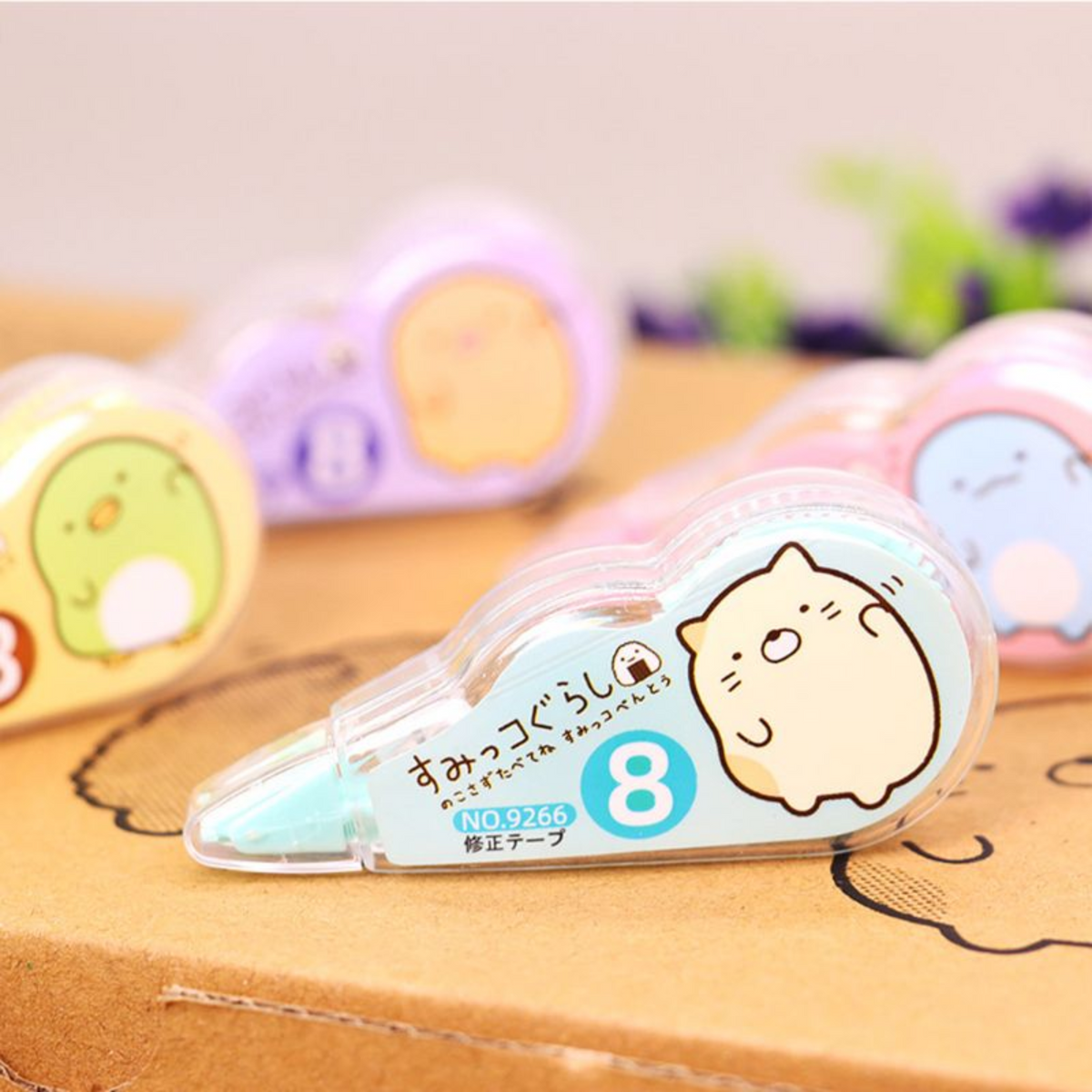 Ruban adhésif Sumikko Gurashi Blanc