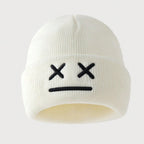 Bonnet à Revers Brodé Cross Eyes