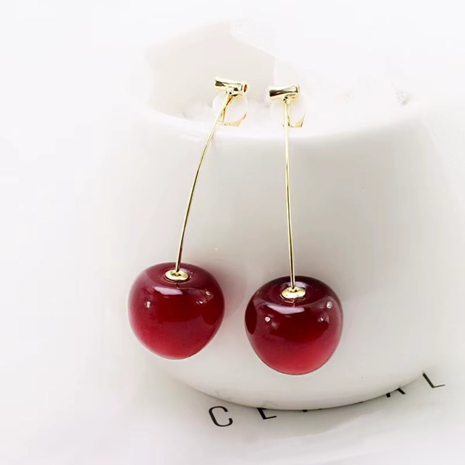Boucles d'Oreilles Cerises Promo.