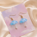 Boucles d'Oreilles en Forme de Parapluie