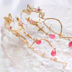 Boucles d'Oreilles Tourbillon Floral