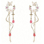 Boucles d'Oreilles Tourbillon Floral
