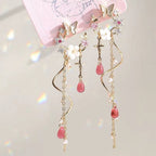 Boucles d'Oreilles Tourbillon Floral
