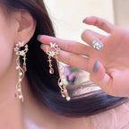 Boucles d'Oreilles Tourbillon Floral