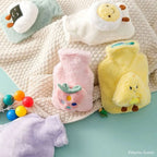 Bouillotte en Peluche Vert Menthe à Onigiri Souriant