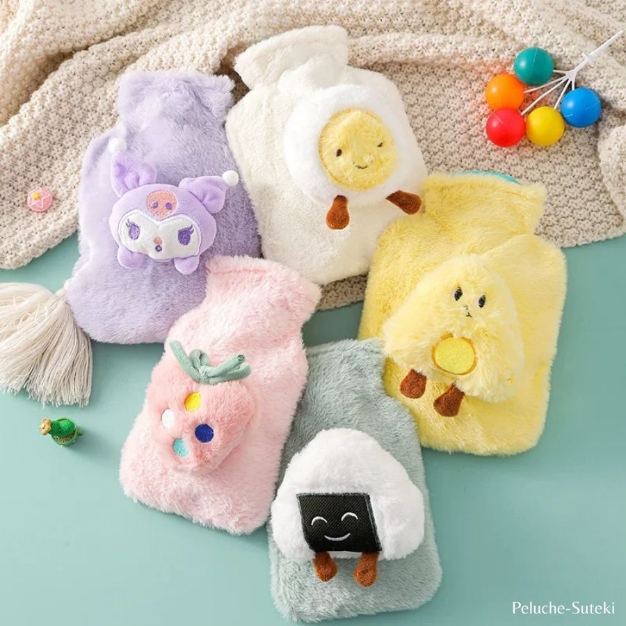 Bouillotte en Peluche Jaune Poussin Adorable