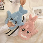 Bouillotte en Peluche Requin Bleu Mignon