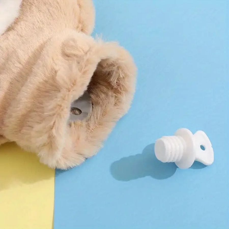 Bouillotte en Peluche Poussin Jaune