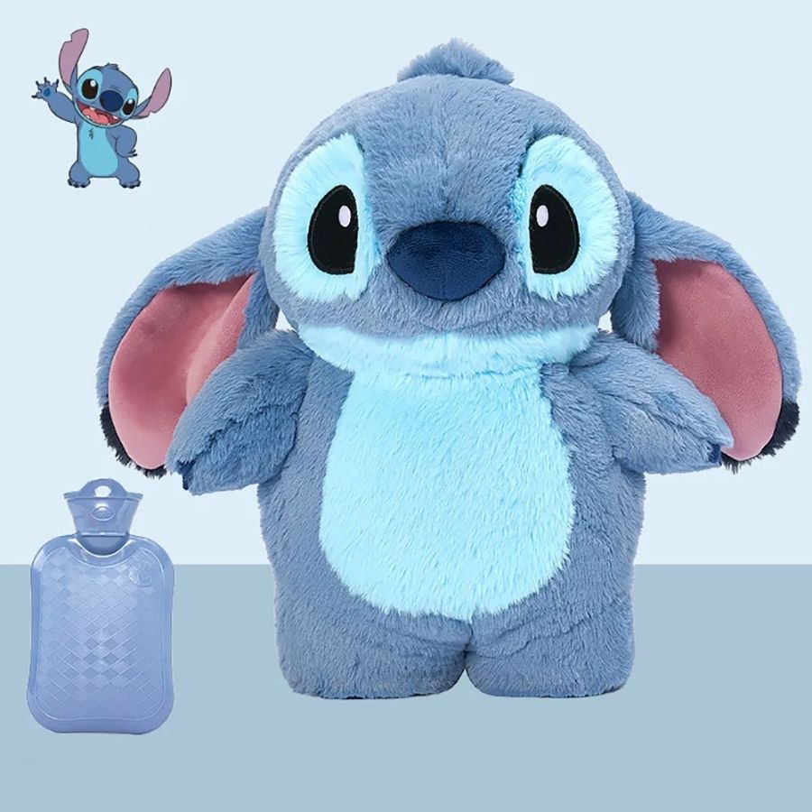 Bouillotte en Peluche Stitch Bleu