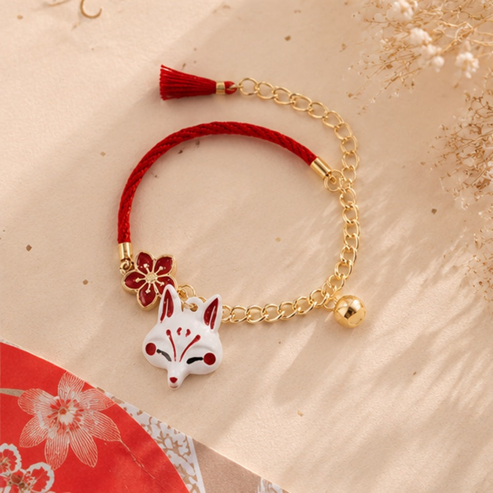 Bracelet Kitsune en Argent