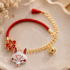 Bracelet Kitsune en Argent