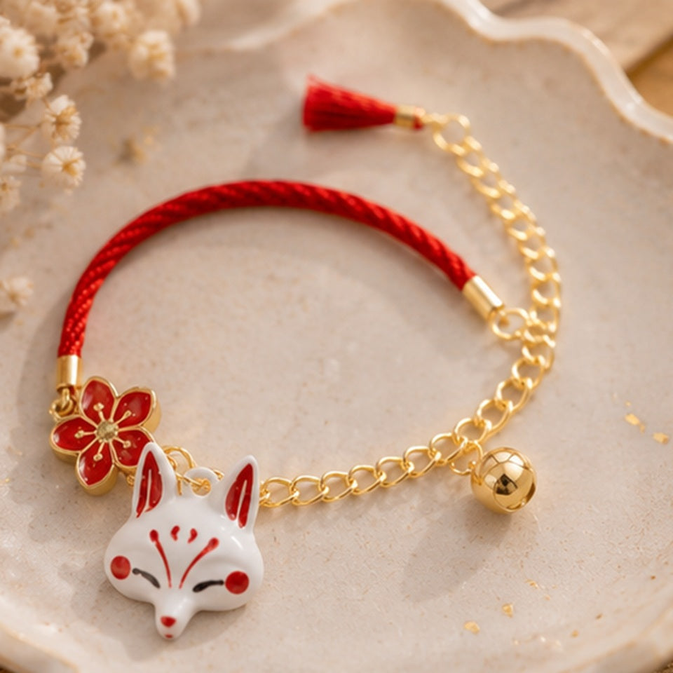 Bracelet Kitsune en Argent