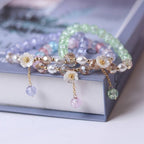 Bracelet de Perles en Fleur de Sakura