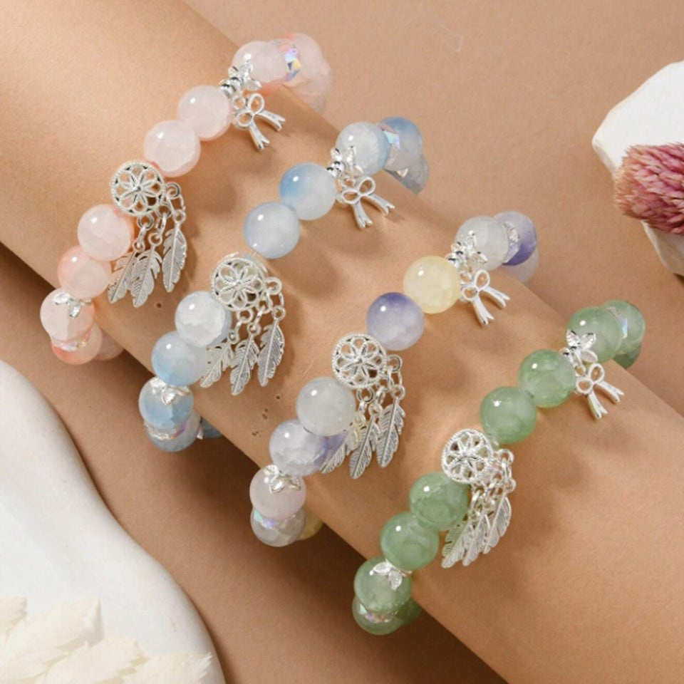 Bracelet en Perles avec Attrape-Rêves