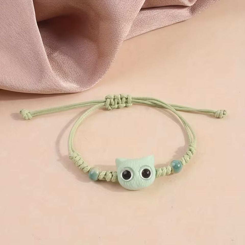 Bracelet Chat aux Gros Yeux