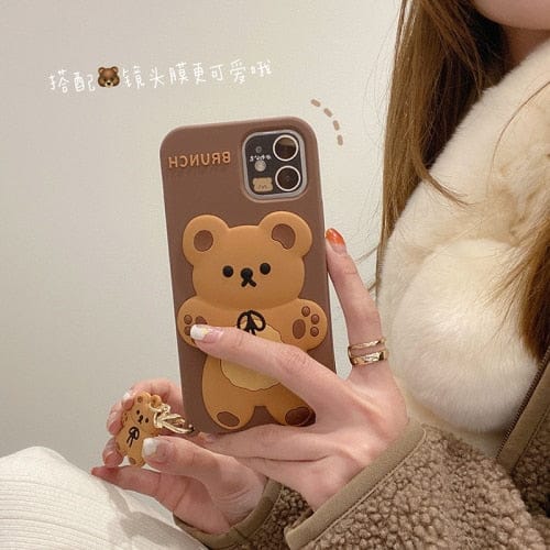 Coque Silicone Ours Brunch Kawaii - Câlin Kawaii