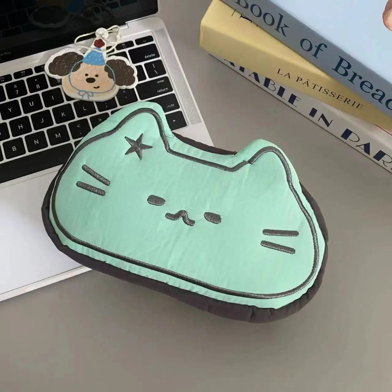 Trousse Chat Pudding Caramel Kawaii - Câlin Kawaii