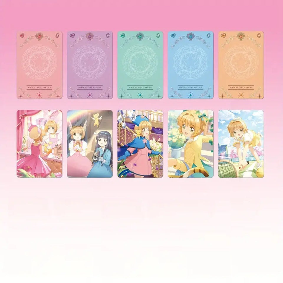 Cartes Collector Card Captor Sakura Lot de 5