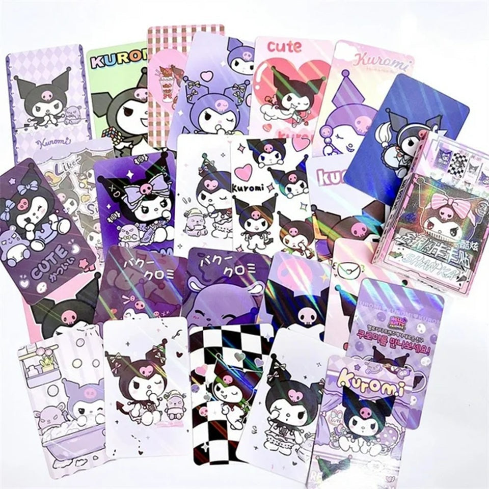 Lot de 5 Cartes Kuromi à Collectionner