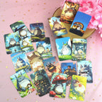 Lot de 4 Cartes Totoro à Collectionner
