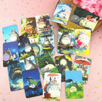 Lot de 4 Cartes Totoro à Collectionner
