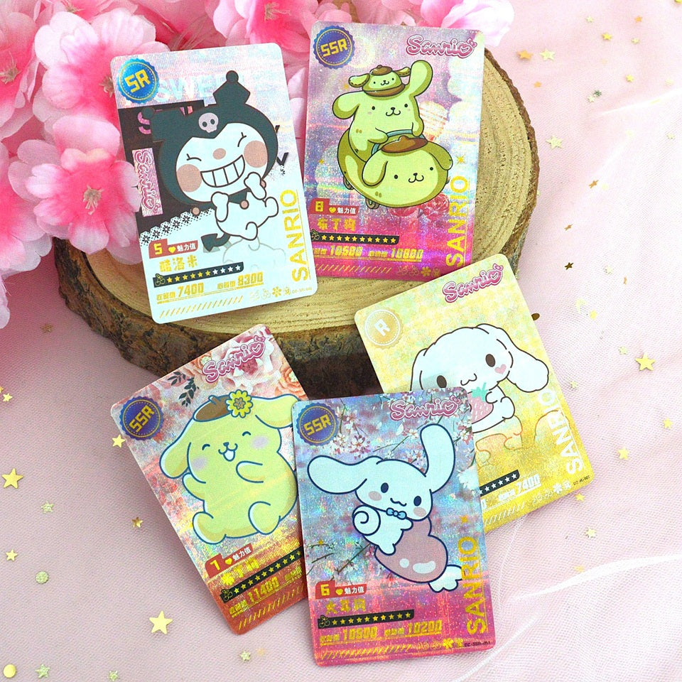 Cartes Mystères Sanrio par 5 ✨
