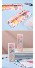 Set de Papeterie Kawaii à Motifs Pattes de Chat