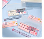 Set de Papeterie Kawaii à Motifs Pattes de Chat