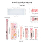 Set de Papeterie Kawaii à Motifs Pattes de Chat