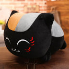 Peluche Chat Sushi Noir et Orange