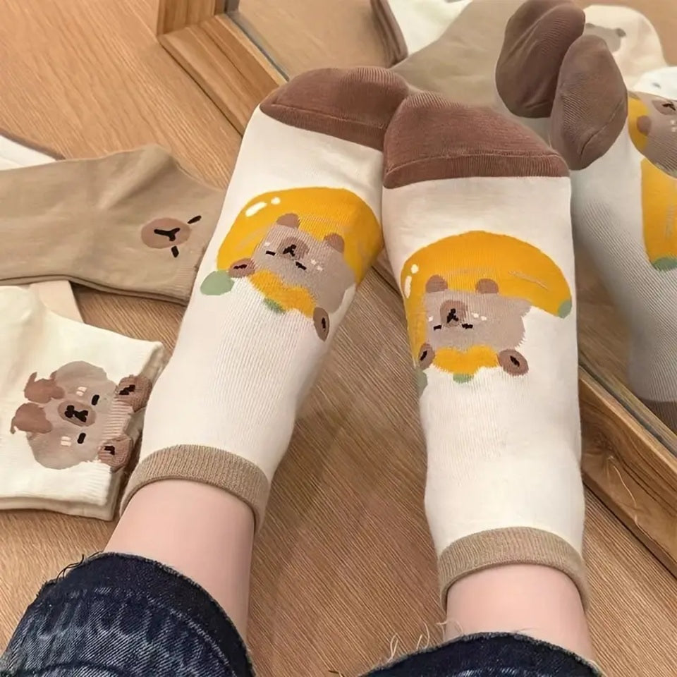 Lot Kawaii d'Accessoires Capybara Adorables