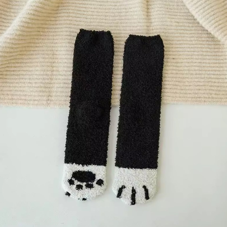 Chaussettes Pilou Motif Chat